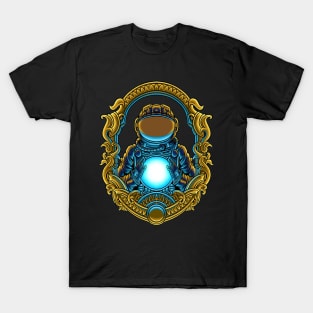 astronaut and the lighting ball T-Shirt